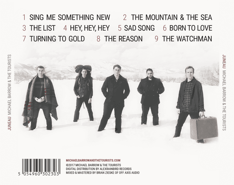 This is the back cover of the Juneau album print.